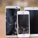 HTC One M8 vs Galaxy S5 vs iPhone 5S: ecco il primo drop test [VIDEO]