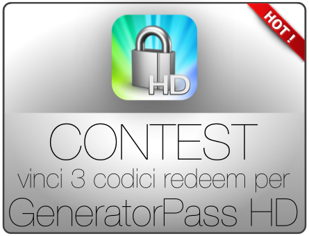 Contest GeneratorPass HD Nuovo