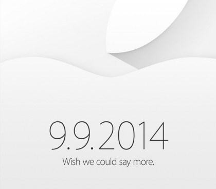 Apple Keynote 9 Settembre