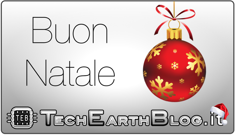 TechEarthBlog vi augura un Buon Natale e un felice anno nuovo!