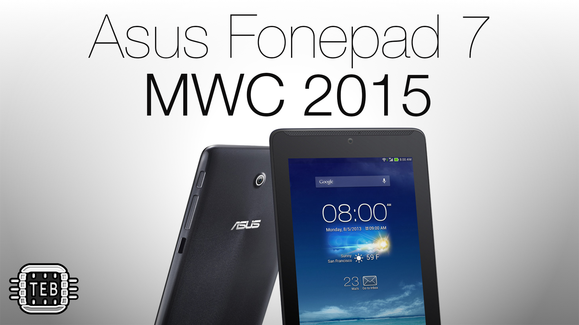  MWC 2015: ecco l'Asus Fonepad 7 [FOTO + VIDEO]