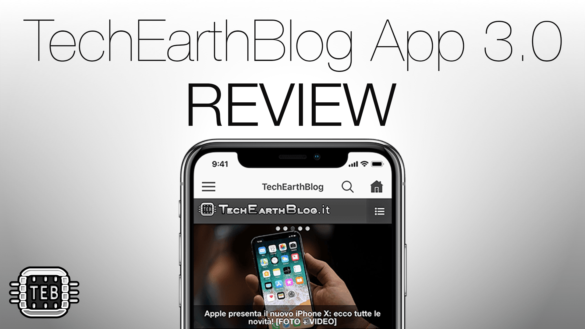 TechEarthBlog App 3.0: la recensione della nostra nuova app per iPhone e iPad [FOTO + VIDEO]